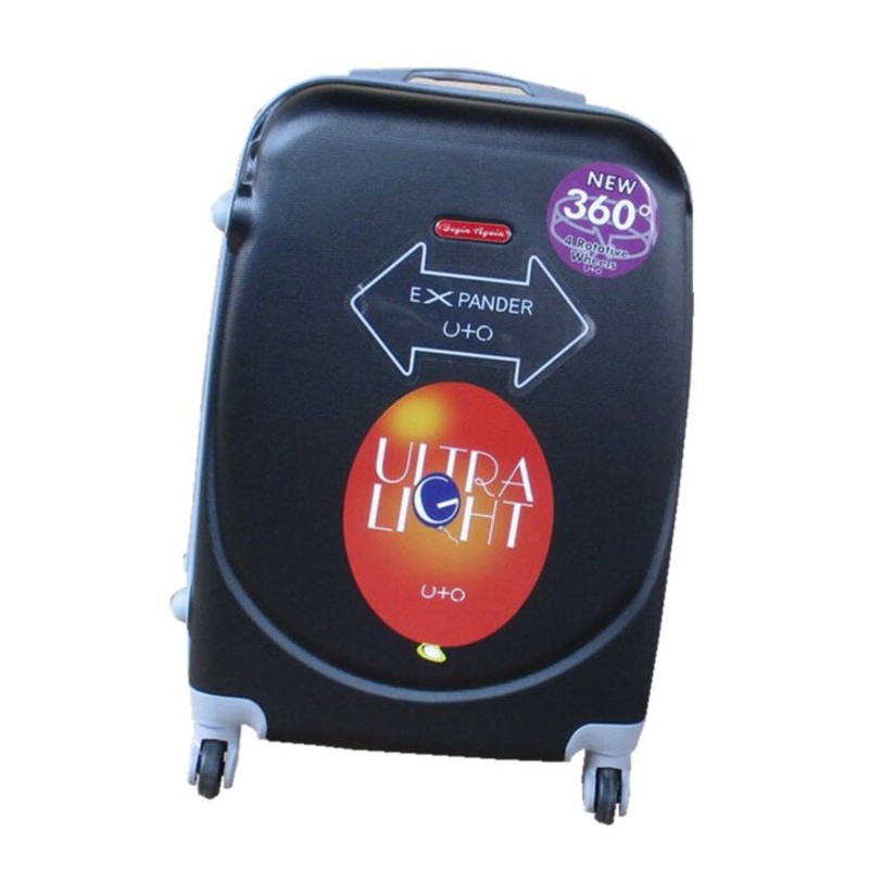 1 Piece Lightweight Luggage 27  Black