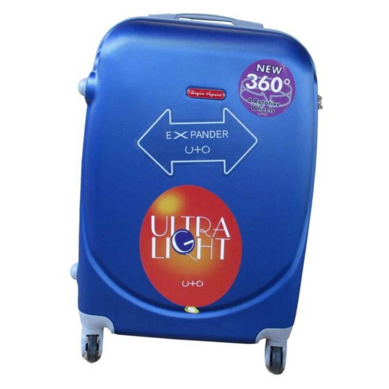 1 Piece Lightweight Luggage 27  Blue