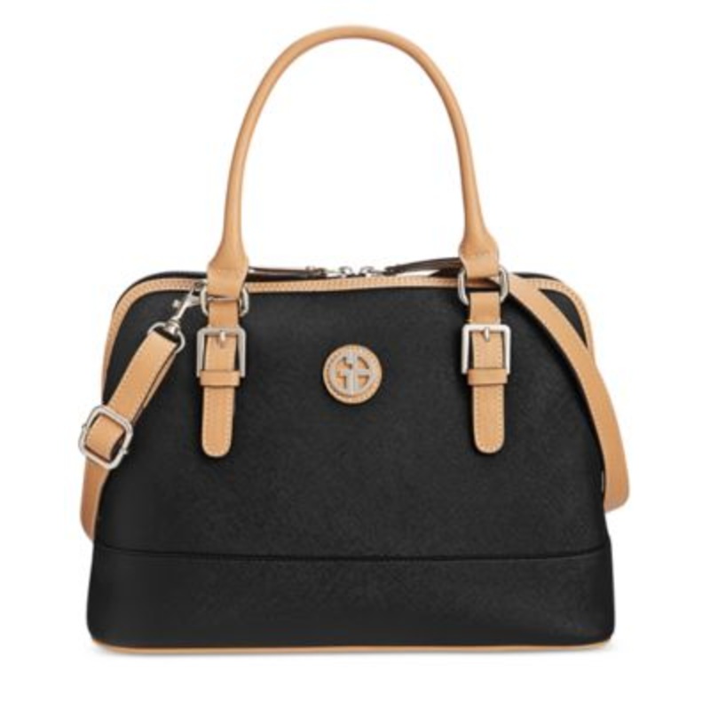 Giani Bernini Saffiano Dome Satchel Exclusively at Macy’s – Macy’s