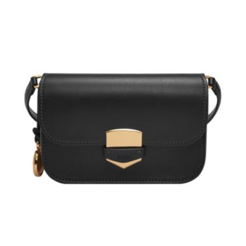 Fossil Lennox Flap Leather Crossbody Bag – Macy’s