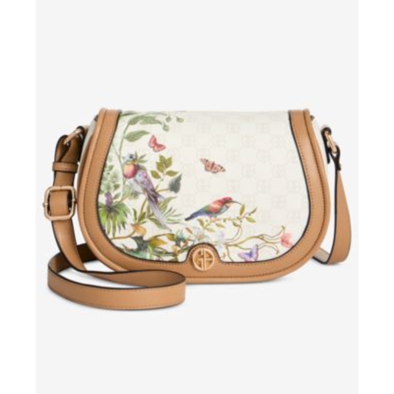 Giani Bernini Tropical Saddle Crossbody Exclusively at Macy’s – Macy’s