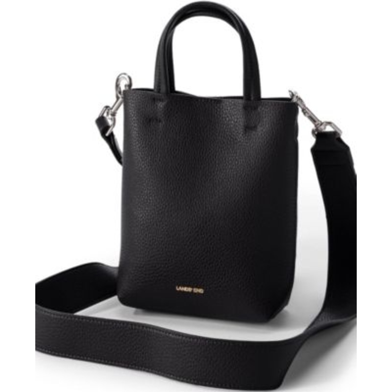 Lands’ End Women’s Faux Leather Crossbody Bag – Macy’s