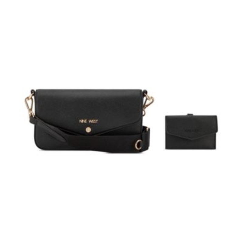 Nine West Peaches Crossbody Flap with Card Case – Macy’s