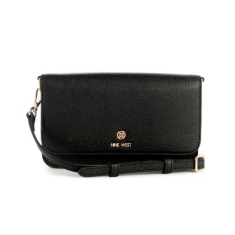 Nine West Women’s Lockup 9 Phone Crossbody Wallet  – Macy’s