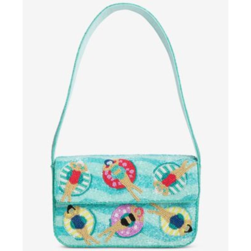 On 34th Hand Beaded Shoulder Bag Exclusively at Macy’s – Macy’s