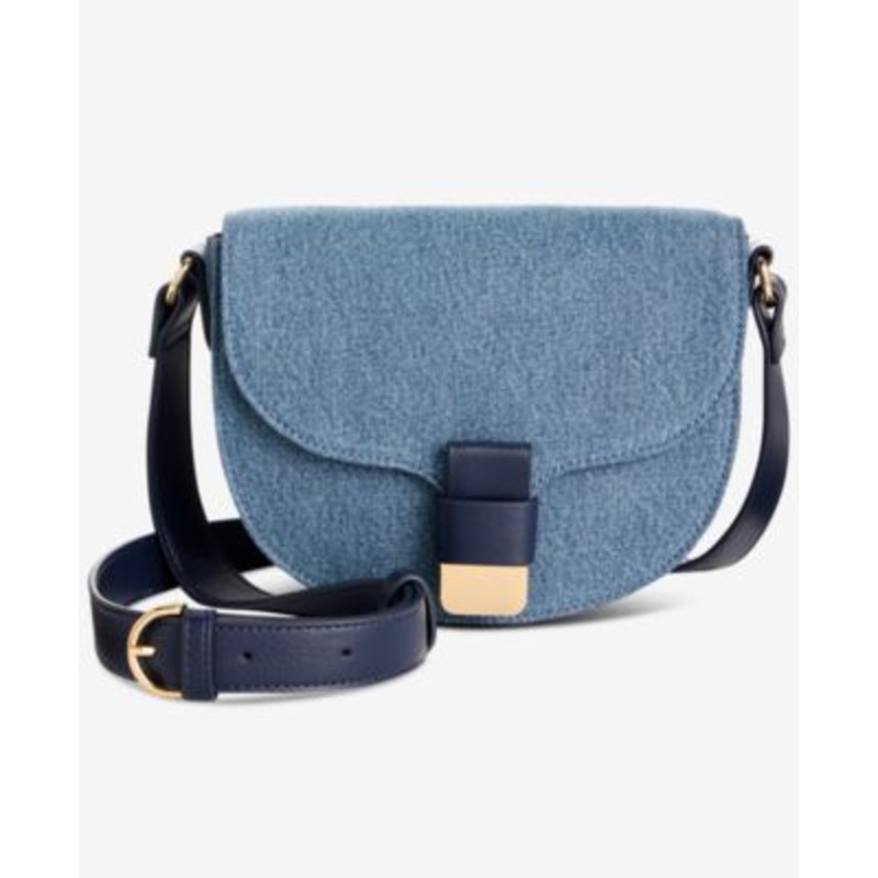 On 34th Holmme Small Denim Crossbody Exclusively at Macy’s  – Macy’s