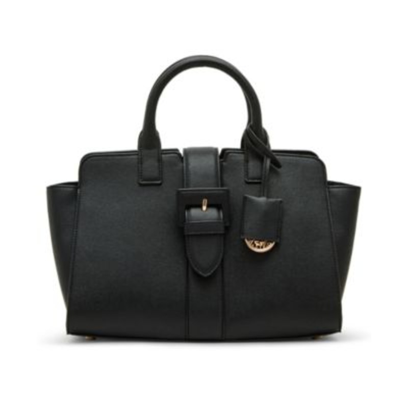 Anne Klein Covered Buckle with Convertible Strap Medium Satchel Bag – Macy’s