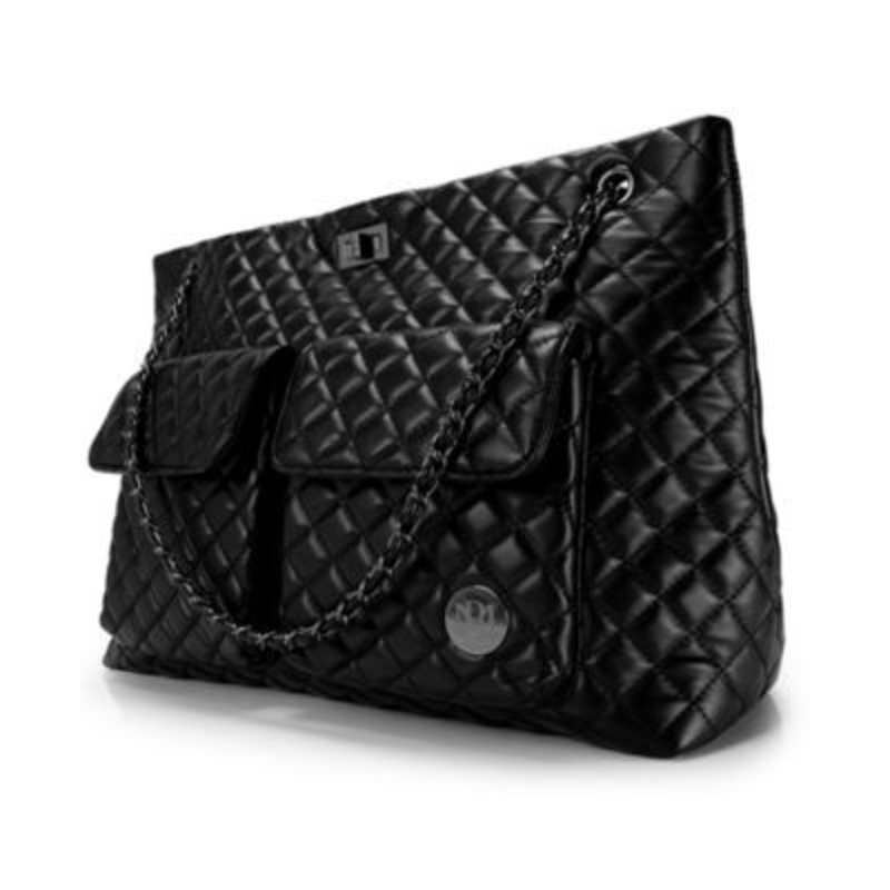 Badgley Mischka Diana Faux Leather Tote Weekender Travel Bag – Macy’s