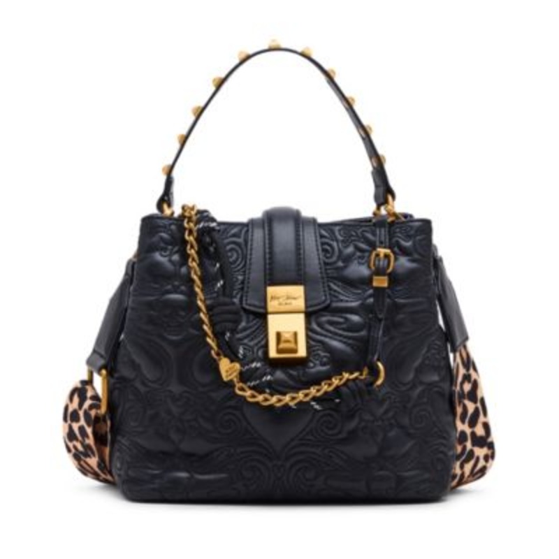 Betsey Johnson Quilted Small Bucket Bag – Macy’s