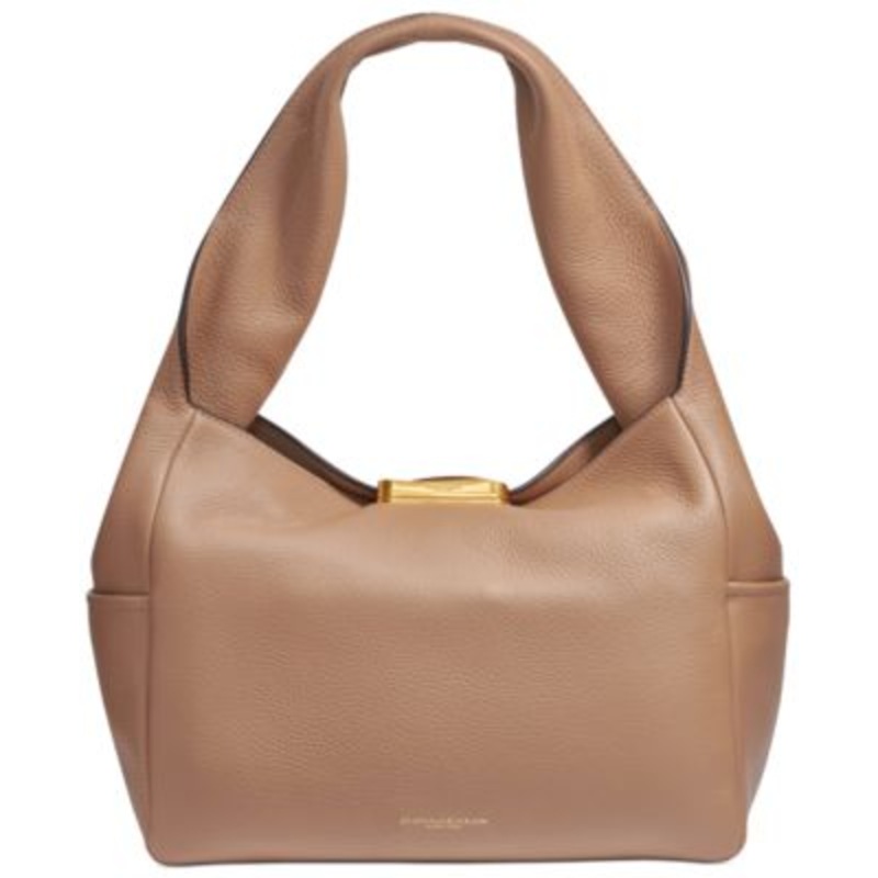 Donna Karan New York Amagansett Soft-Rolled Leather Shoulder with Sculpted Magnet Closure – Macy’s