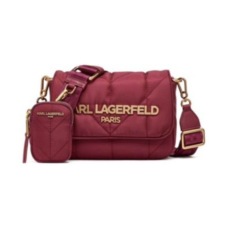 KARL LAGERFELD PARIS Voyage Messenger Bag – Macy’s