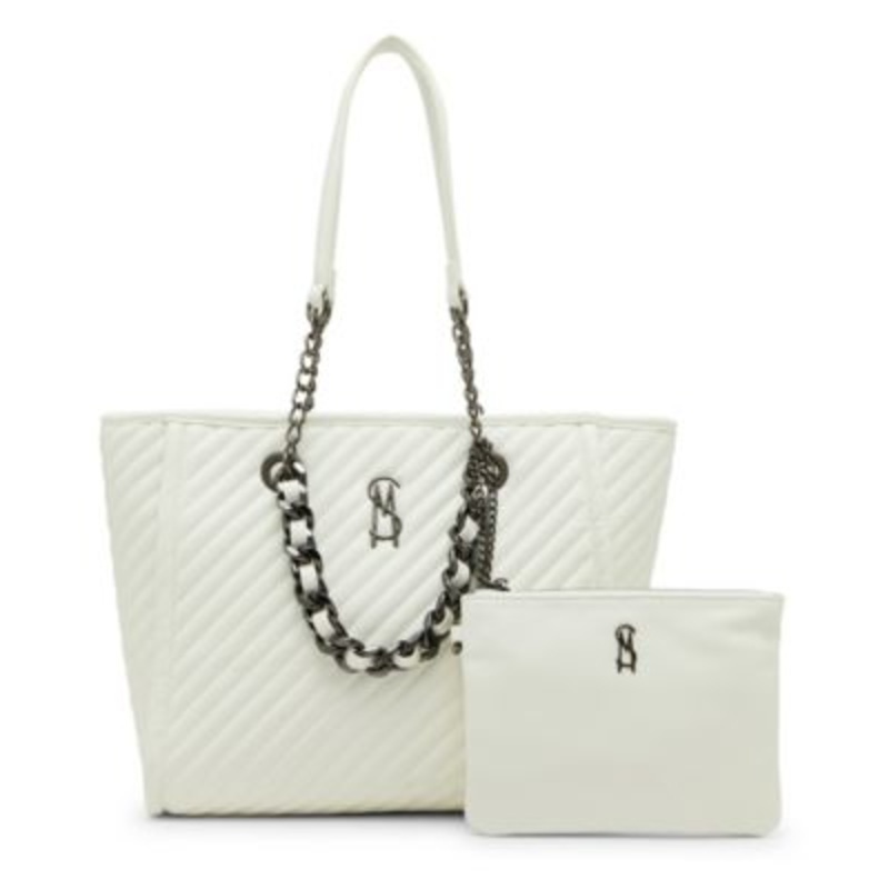 Steve Madden Bkattt-H Large Tote Bag with Pouch – Macy’s