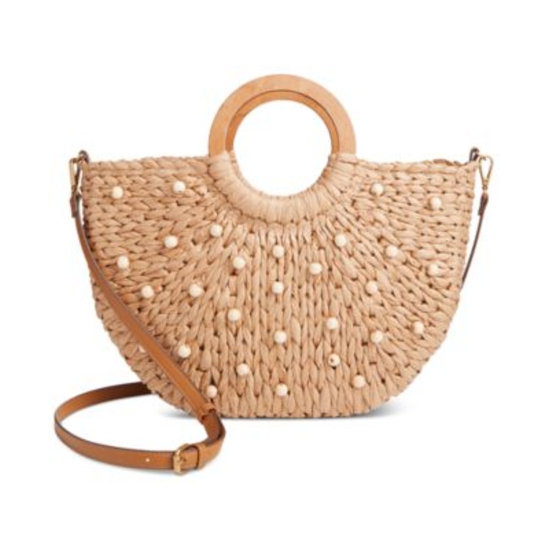 Style & Co Straw Tote Crossbody Exclusively at Macy’s  – Macy’s