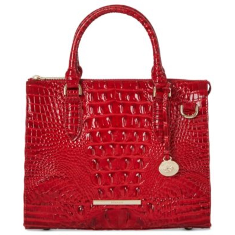 Brahmin Anywhere Convertible Melbourne Embossed Leather Satchel – Macy’s