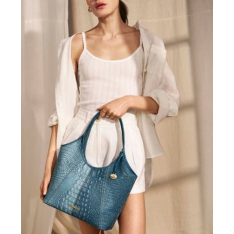 Brahmin Melora Denim Secour Large Leather Tote – Macy’s