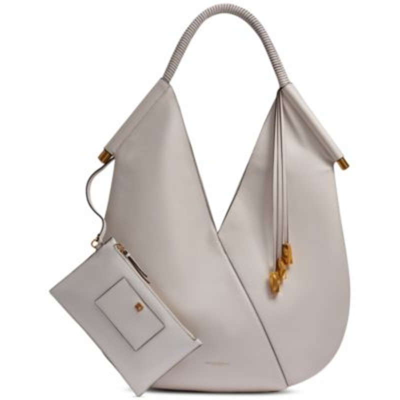 Donna Karan New York Baldwin Large Shoulder with Leather Wrapped Rounded Handle – Macy’s