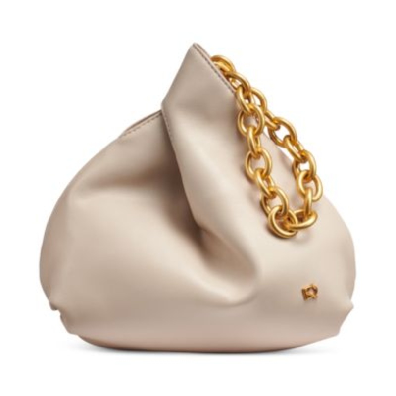 Donna Karan New York Lawrence Leather Wristlet with Chain Strap – Macy’s