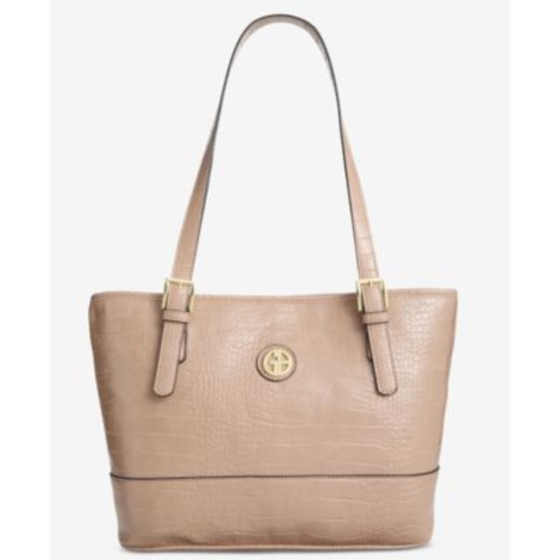 Giani Bernini Croc Medium Tote Exclusively for Macy’s  – Macy’s