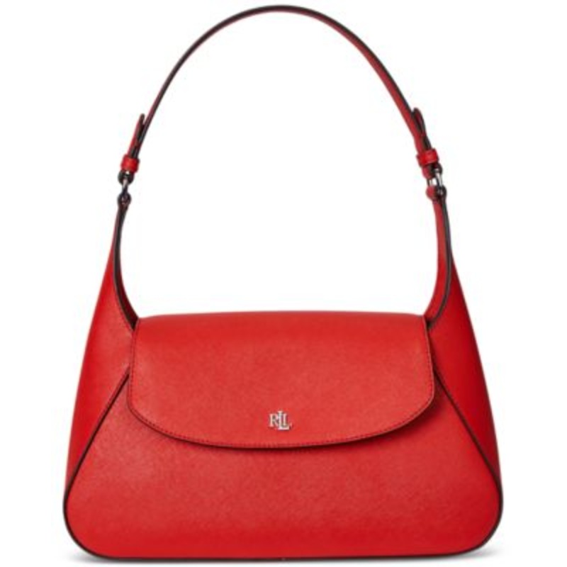 Lauren Ralph Lauren Schylar Small Leather Shoulder Bag – Macy’s